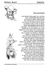 Frosch gedicht